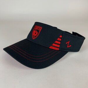 Phoenix Rising FC USL Black Zephyr Strapback Adjustable Visor